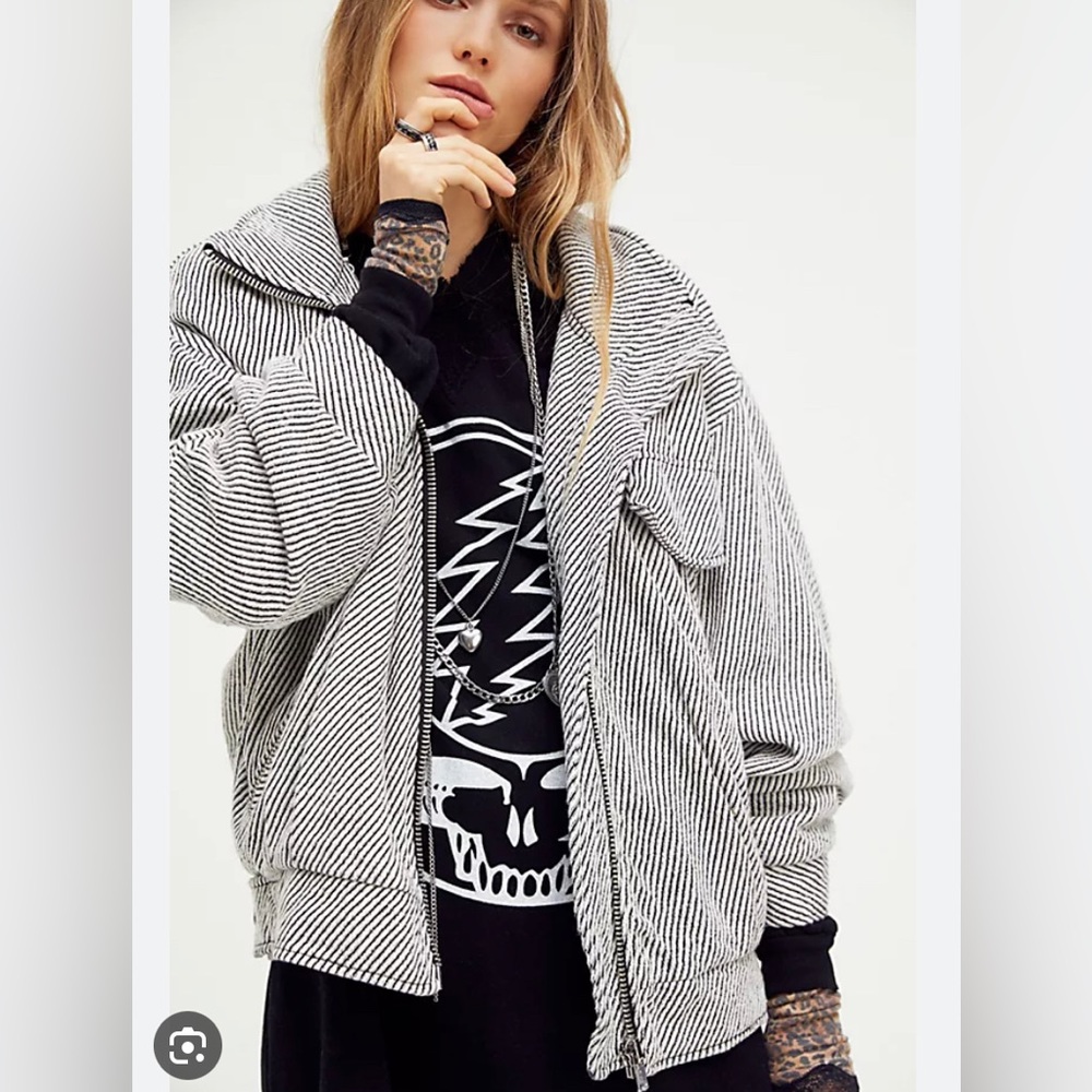 COPY - Free People Shane Slouchy Bomber